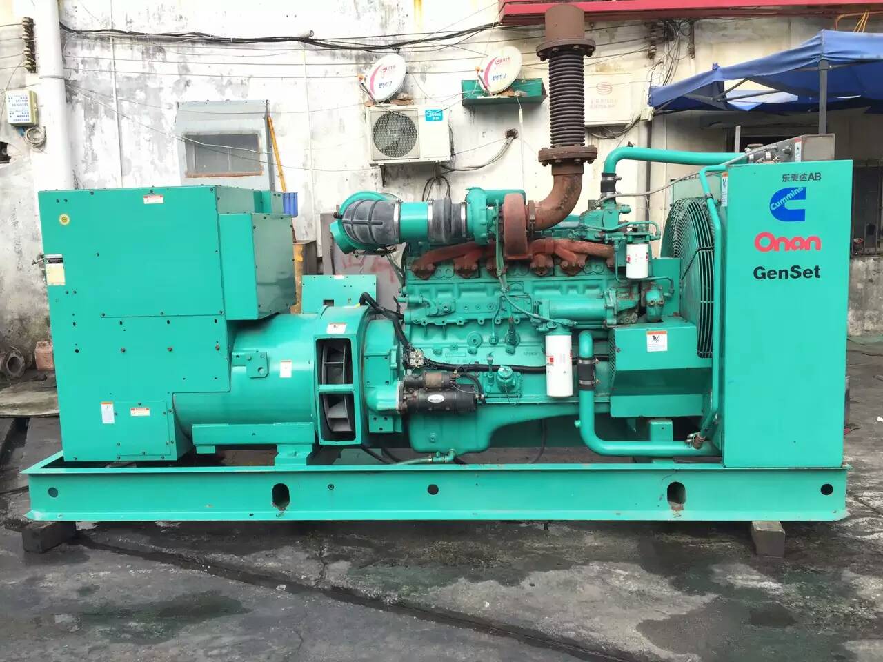 白塔租赁发电机-柴油发电机不正常冒烟的原因